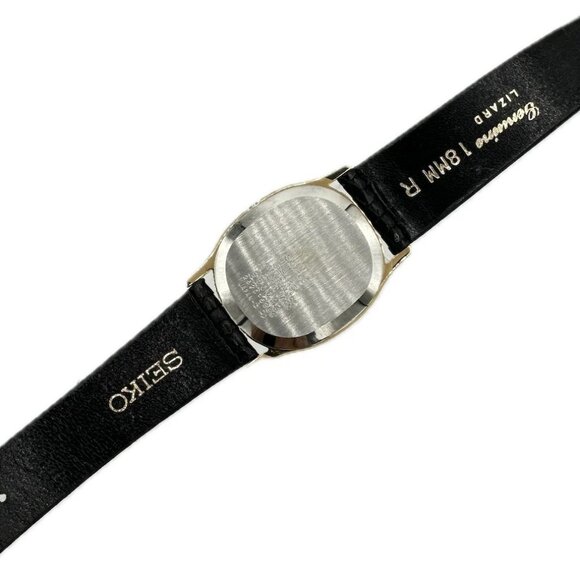 Vintage Seiko Salesman Sample 2620-5389 Men's Wristwatch Case w Linen Dial - Picture 3 of 4